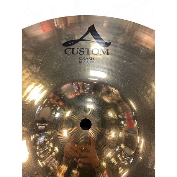 Used Zildjian 18in A Custom Crash Cymbal