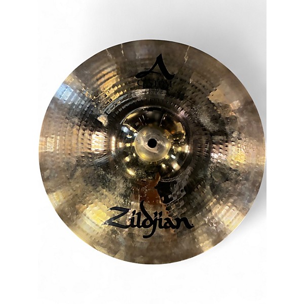 Used Zildjian 14in A Custom Hi Hat Pair Cymbal