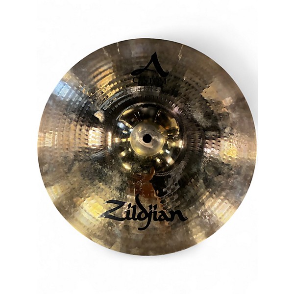 Used Zildjian 14in A Custom Hi Hat Pair Cymbal
