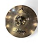 Used Zildjian 14in A Custom Hi Hat Pair Cymbal