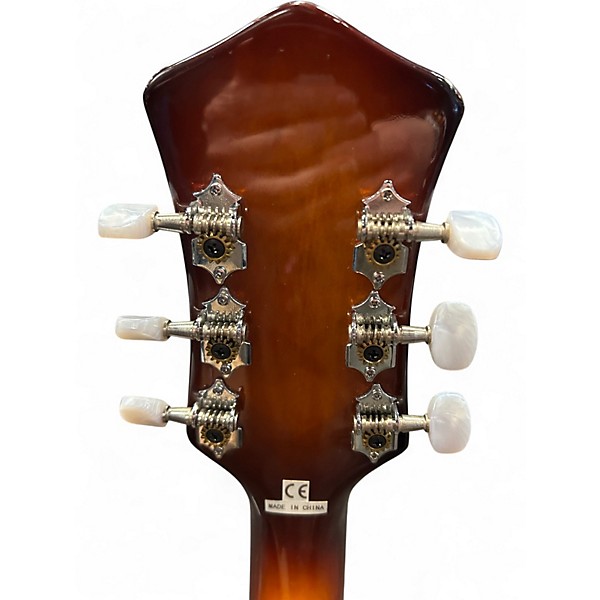 Used Hofner PHF-117X Semi-hollow guitar Sunburst Hollow Body Electric Guitar