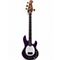 Used Sterling by Music Man Stingray Ray34 Purple Sparkle Electric Bass Guitar thumbnail