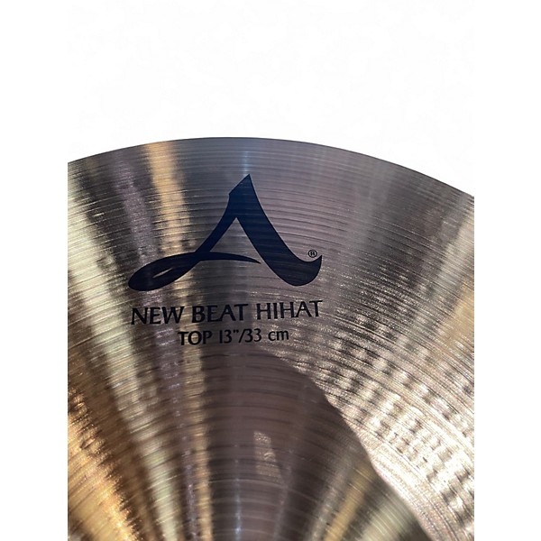 Used Zildjian 13in New Beat Hi Hat Pair Cymbal