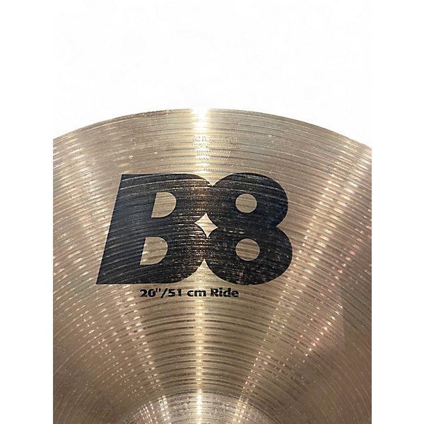 Used SABIAN 20in B8 Ride Cymbal