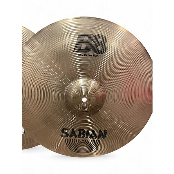 Used SABIAN B8 BAND PAIR Cymbal