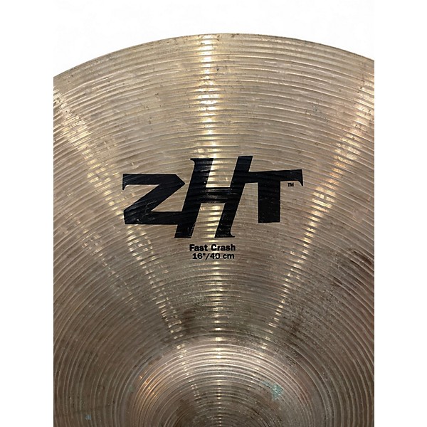 Used Zildjian 16in ZHT Fast Crash Cymbal