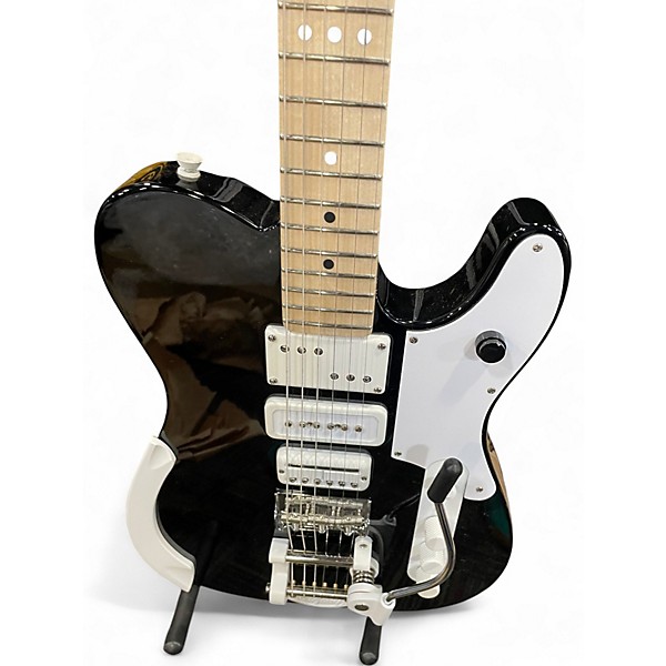 Used Fender Jack White TRIPLECASTER Black Solid Body Electric Guitar