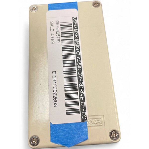 Used MXR M66S Classic Overdrive Effect Pedal