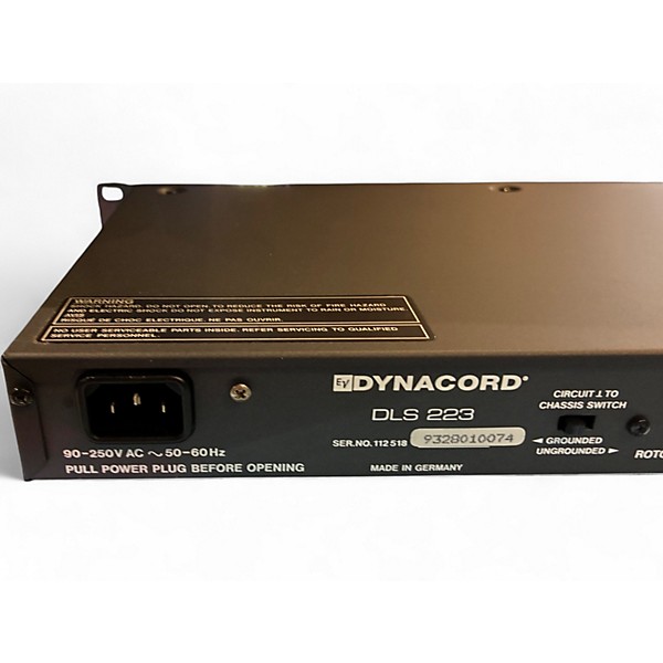 Used Electro-Voice Dynacord DLS223 Digital Organ Cabinet Multi Effects Processor