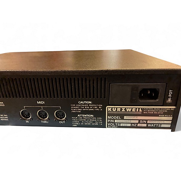 Used Kurzweil 1000 PX Professional Expander Sound Module Exciter