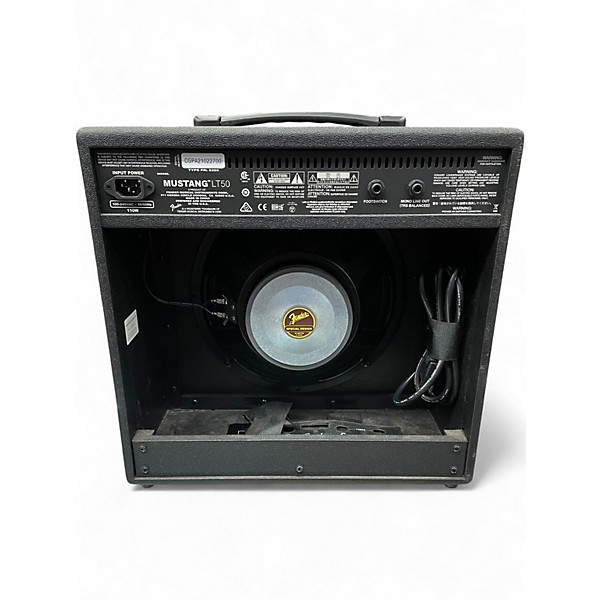 Used Fender Mustang LT50 50W 1x12 Guitar Combo Amp