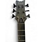 Used Schecter Guitar Research Stiletto Studio 6 String Black Electric Bass Guitar