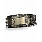 Used TAMA 12X4 Metalworks Snare GUN METAL Drum