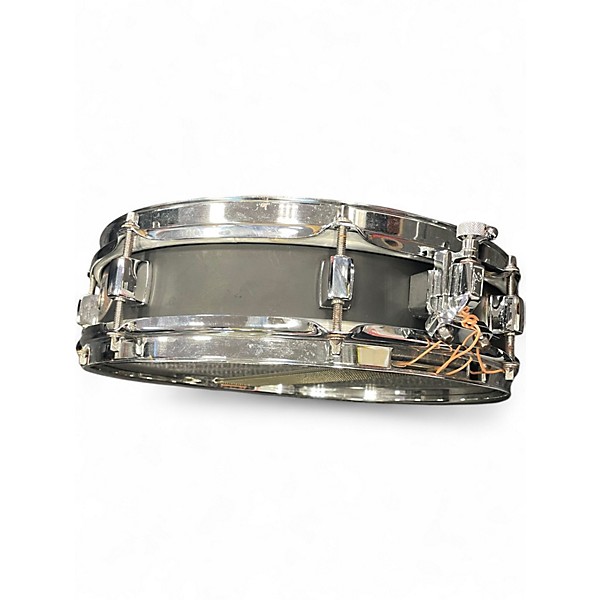 Used Pearl 13X3 PICCOLO STEEL SNARE DRUM Black Drum