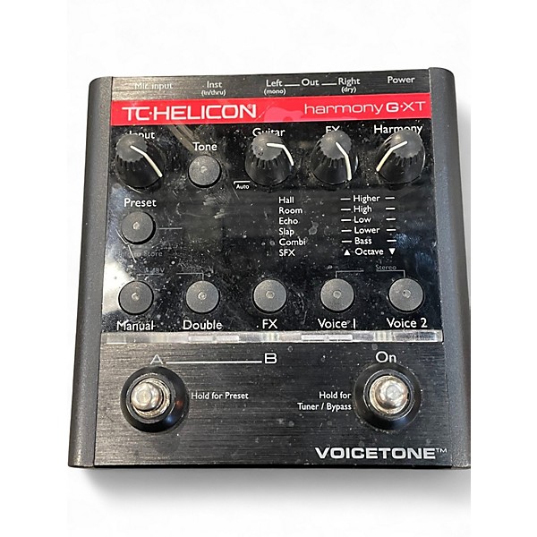 Used TC Helicon VOICETONE HARMONY GXT Vocal Processor
