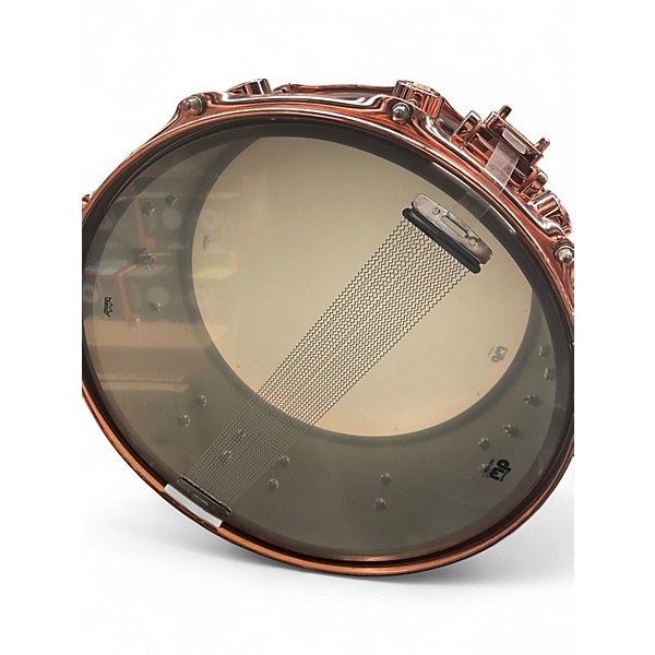 Used DW 14in COLLECTOR SERIES Black over Brass Drum