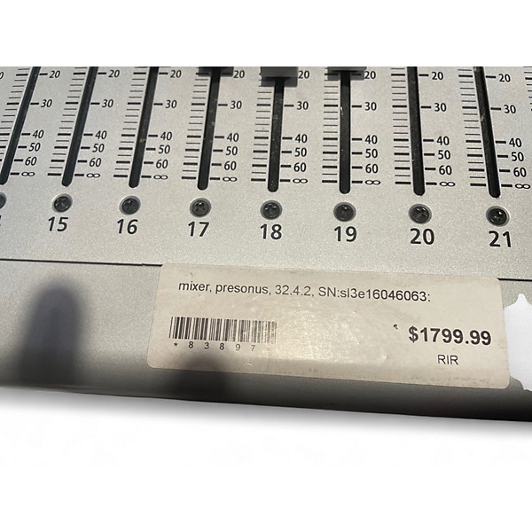 Used PreSonus Studio Live 32.4.2 Digital Mixer