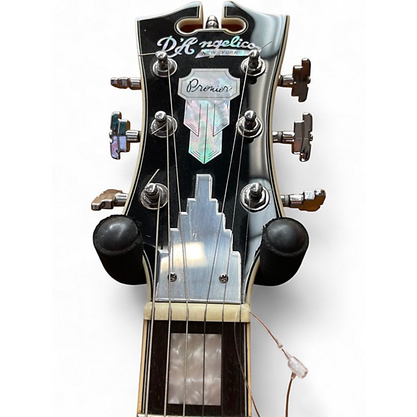 Used D'Angelico Premier Series DC Tobacco Burst Hollow Body Electric Guitar