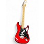 Used Fender Modded Player Candy Apple Red Solid Body Electric Guitar thumbnail