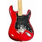 Used Fender Modded Player Candy Apple Red Solid Body Electric Guitar