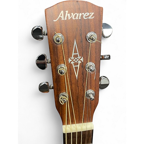 Used 2015 Alvarez AD660ESB Dreadnought shadow burst Acoustic Electric Guitar