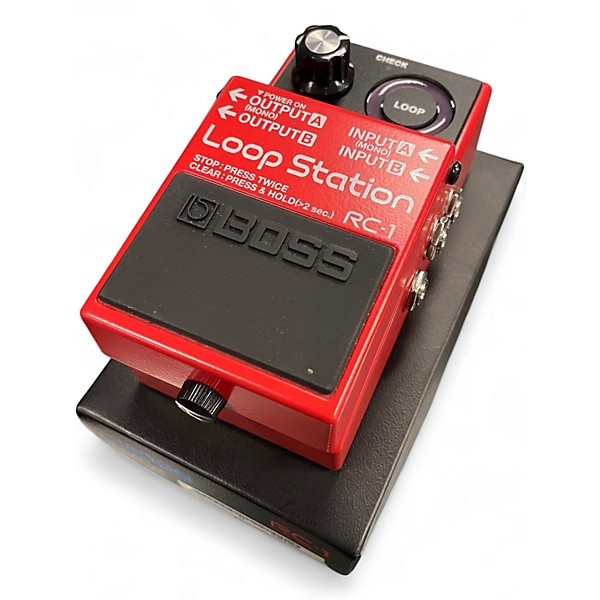 Used BOSS RC1 Loop Station Pedal