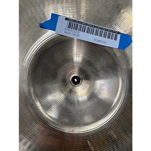 Used Zildjian 20in A Custom Ping Ride Cymbal