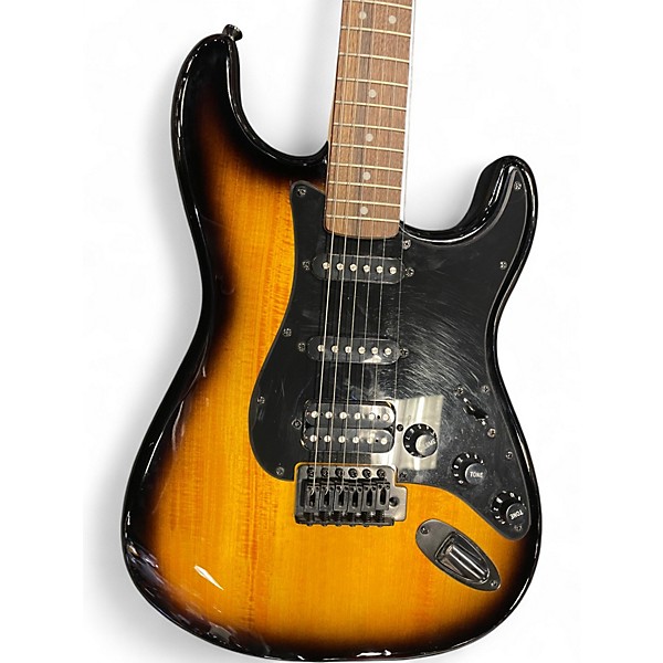 Used Squier Bullet Stratocaster HSS 2 Color Sunburst Solid Body Electric Guitar