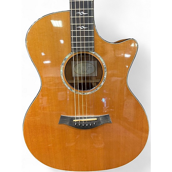 Used Taylor K14CE Natural Acoustic Electric Guitar
