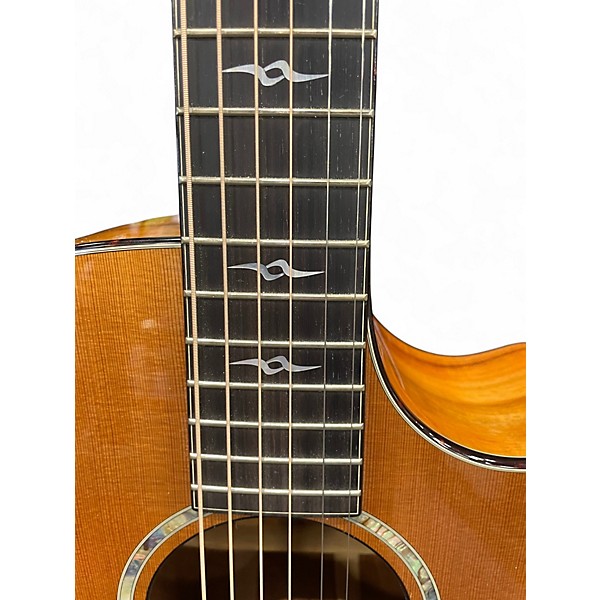 Used Taylor K14CE Natural Acoustic Electric Guitar