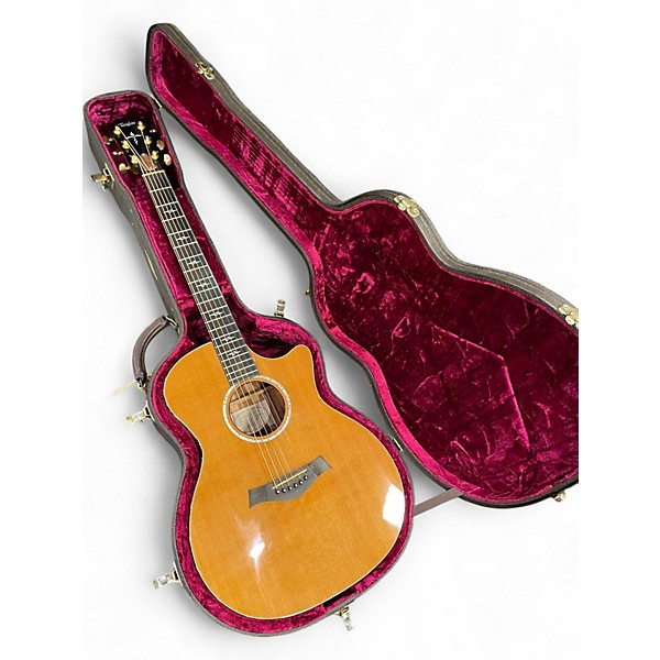 Used Taylor K14CE Natural Acoustic Electric Guitar