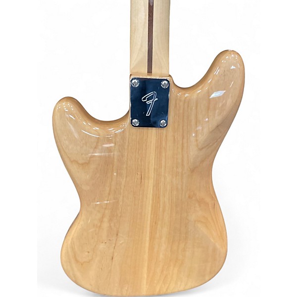 Used Fender BEN GIBBARD MUSTANG Natural Solid Body Electric Guitar