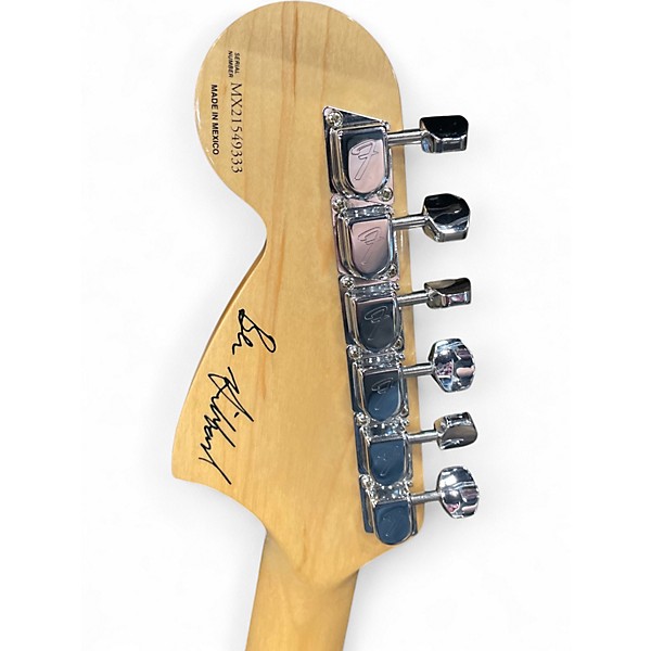 Used Fender BEN GIBBARD MUSTANG Natural Solid Body Electric Guitar