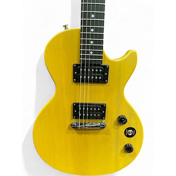 Used Epiphone Les Paul Junior Yellow Solid Body Electric Guitar