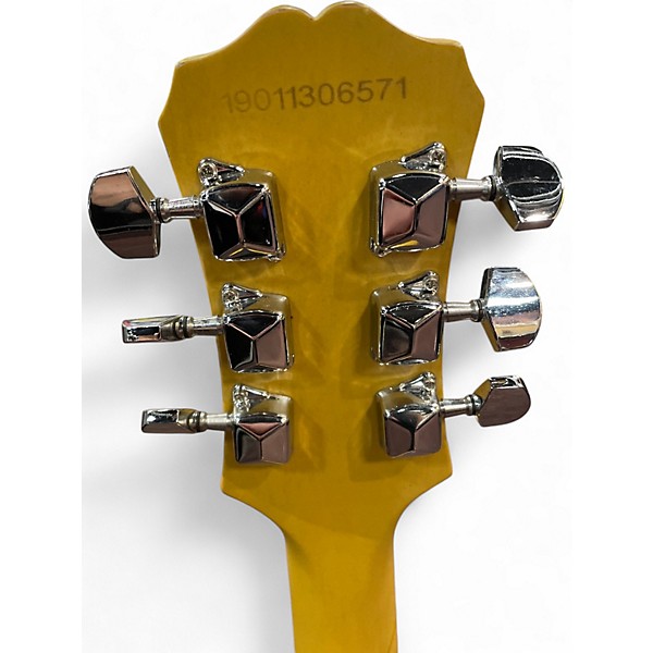 Used Epiphone Les Paul Junior Yellow Solid Body Electric Guitar