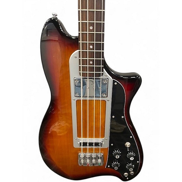 Used Eastwood MAGNUM Sunburst Electric Bass Guitar