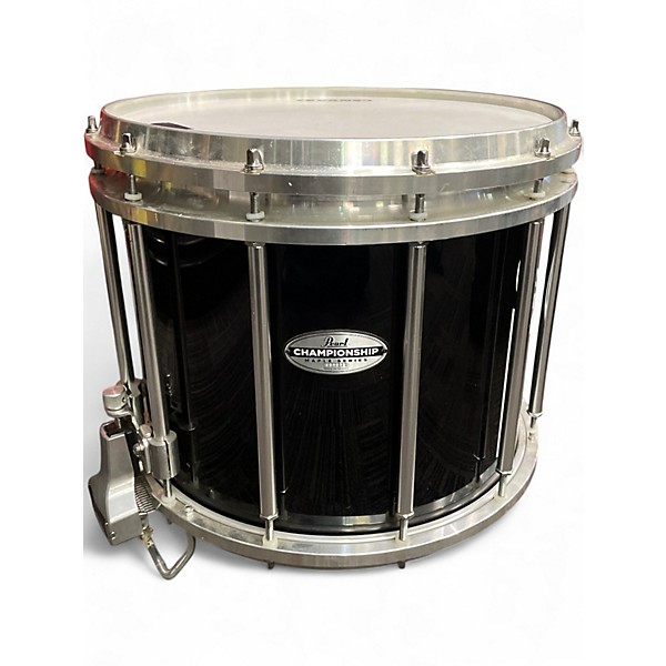 Used Pearl 14in CHAMPIONSHIP MAPLE SERIES MARCHINING SNARE BLACK Drum