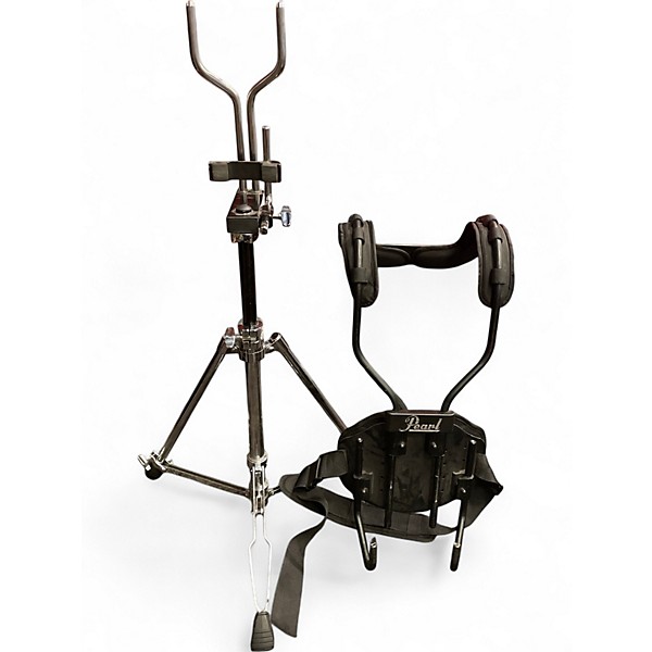 Used Pearl 14in CHAMPIONSHIP MAPLE SERIES MARCHINING SNARE BLACK Drum