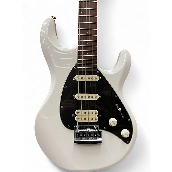 Used Sterling by Music Man SUB White Solid Body Electric Guitar