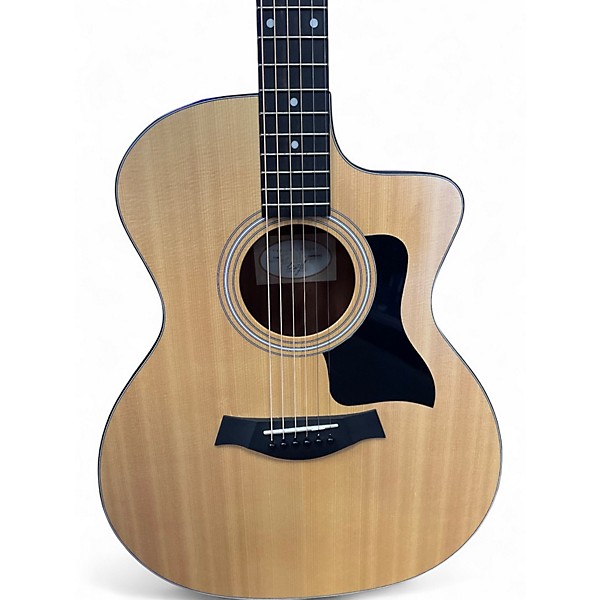 Used Taylor 114CE Natural Acoustic Electric Guitar