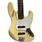 Used 1990s Fender 90s Korean Jazz Bass Yellow  Electric Bass Guitar