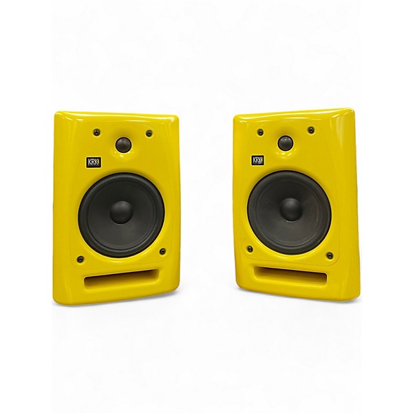 Used KRK Rocket 6 RPG 6 Yellow Edition Powered Monitor