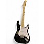 Used Squier STRATOCASTER BLACK Solid Body Electric Guitar thumbnail