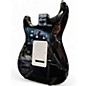 Used Squier STRATOCASTER BLACK Solid Body Electric Guitar