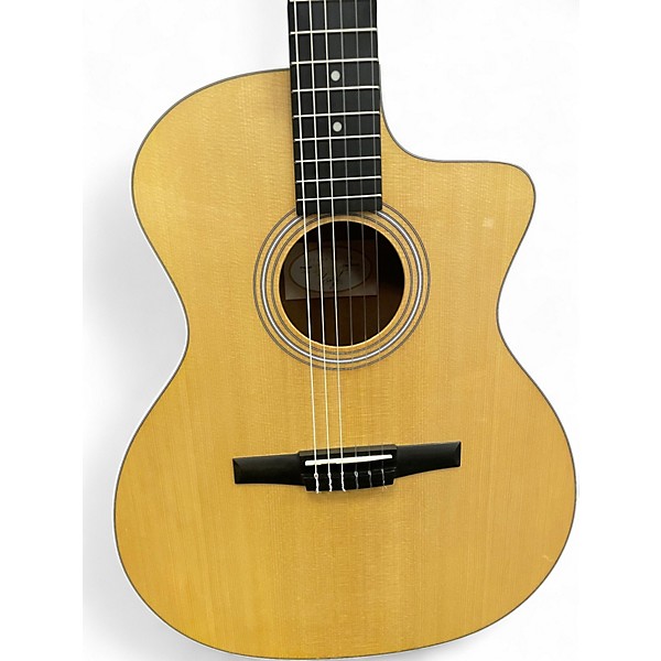 Used Taylor 214CEN Natural Classical Acoustic Electric Guitar