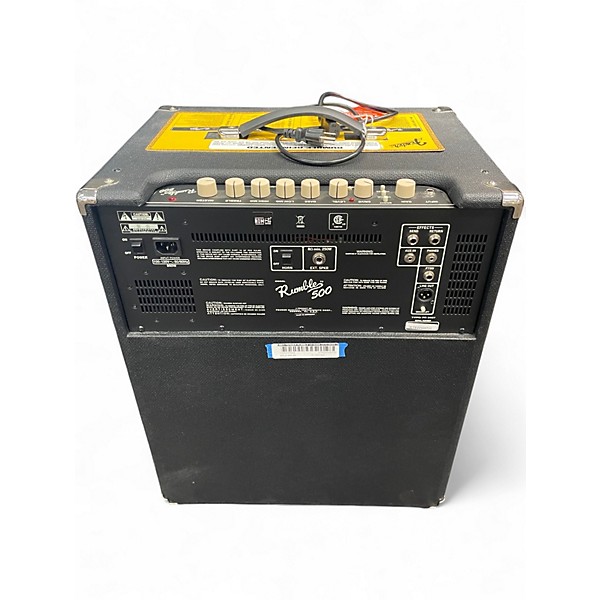 Used Fender Rumble V3 500W 2x10 Bass Combo Amp
