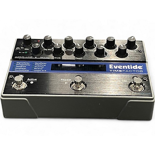 Used Eventide Time Factor Delay Effect Pedal