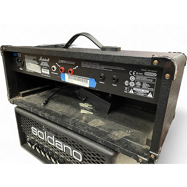 Used Marshall MG100HFX 100W Solid State Guitar Amp Head