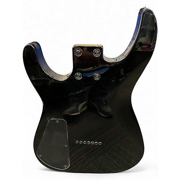 Used Jackson JS22-7 Dinky 7 String Black Solid Body Electric Guitar