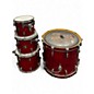 Used SONOR 4 Piece Force 3003 Maroon Drum Kit